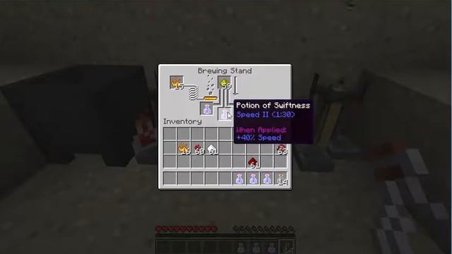 Brewing Potion Of Swiftness (Minecraft)