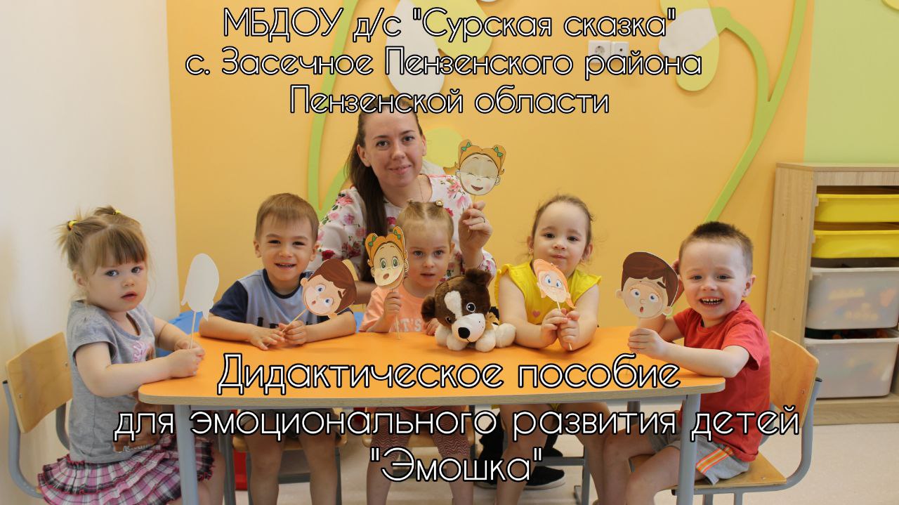 Дидактического пособие для эмоционального развития детей "Эмошка" смотреть онлайн