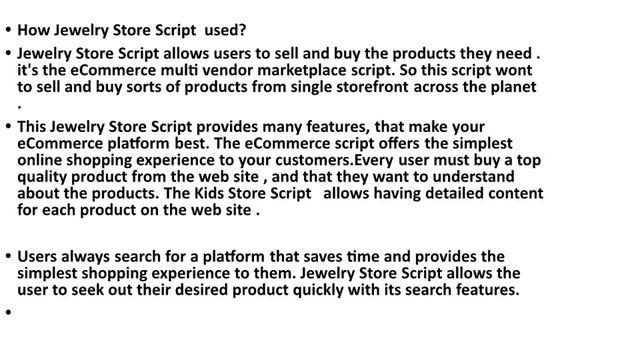 Jewelry Store Multi Vendor Shopping Script смотреть онлайн