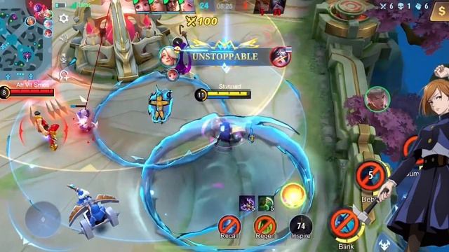 Part5 | Gameplay All Skin MLBB X Jujutsu Kaisen Skin | Mobile Legend New Skin Gameplay смотреть онлайн