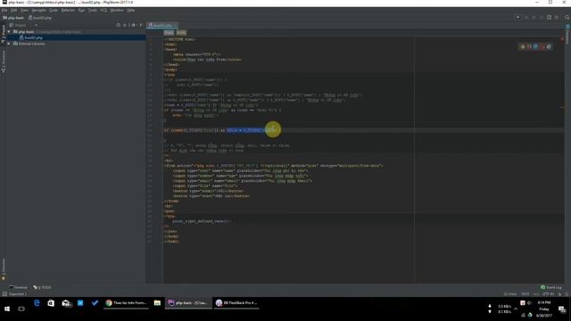 Thao tác trên Form Upload trong PHP - Bài 3 смотреть онлайн