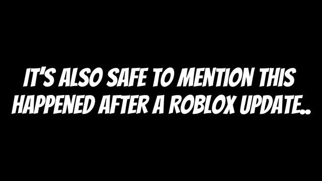 Roblox “Low Memory” Issue | How To Fix + Cause!! #roadto10k смотреть онлайн