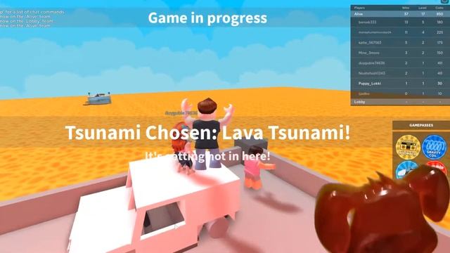 Локи играет в роблокс цунами, симулятор выживания на острове. Roblox tsunami. смотреть онлайн