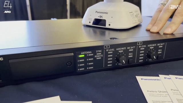 E4 Experience: Panasonic Shows Wireless Mic Solution for Presentation and Education Applications смотреть онлайн