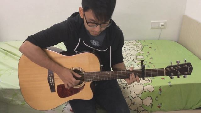 Alec Benjamin - Let Me Down Slowly - Fingerstyle Guitar Cover смотреть онлайн
