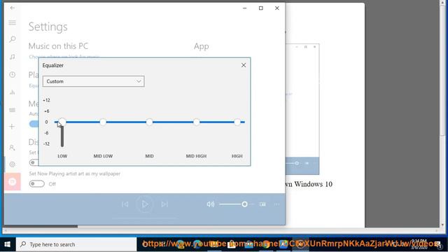 Use Equalizer in Groove Music in Windows 10 смотреть онлайн