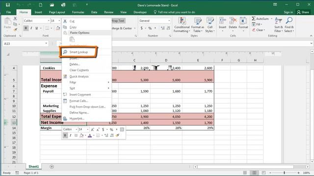 Using Smart Lookup in Microsoft Excel смотреть онлайн