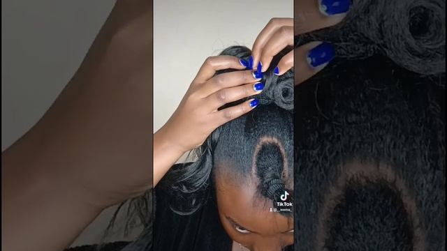 messy curly bun with bangs tutorial #hairstyle #hairtutorial #synthetichair смотреть онлайн