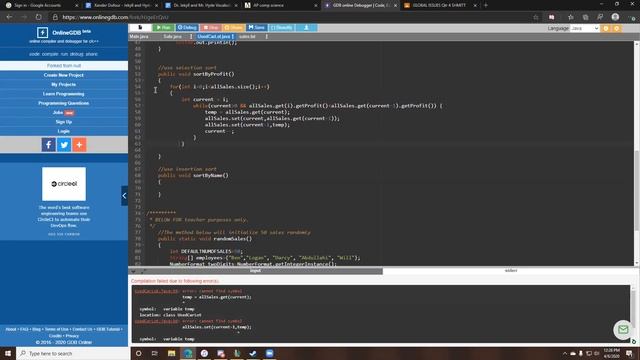 apcs insertion sort смотреть онлайн