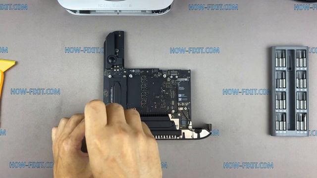 Apple Mac Mini 2014 (A1347) Disassembly, fan cleaning and thermal paste replacement смотреть онлайн
