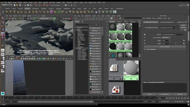 [Octane Render 2.0 Tutorial] - Maya - Displacement Mappings смотреть онлайн