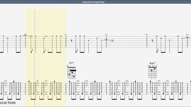 Guitar TAB - Gypsy Kings : Inspiration | Tutorial Sheet Lesson #iMn смотреть онлайн
