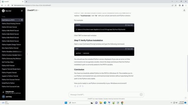 how add python to path windows 10 смотреть онлайн