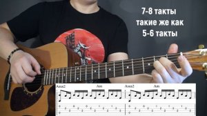 Как играть на гитаре Metallica - The Unforgiven  Видеоурок на гитаре, разбор и аккорды