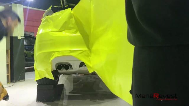 Envelopamento Bmw X6 M Oracal 6510 Amarelo Fluorescente + Aplicação Ceramic Pro PPF & Vinyl Top Coa смотреть онлайн