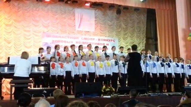 Хор "Радуга", (10-12 лет) ДШИ им. В. Еждика, г. Сальск Ростовской области смотреть онлайн