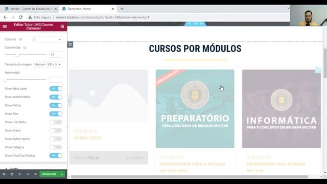 Série Education - Tutor LMS | Aula 3 - Layout e pagina home смотреть онлайн