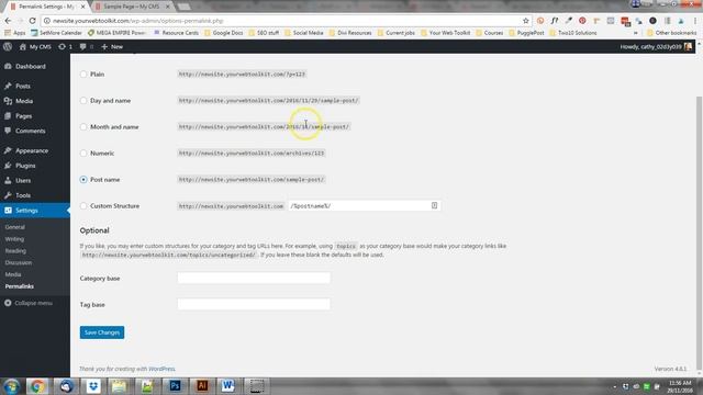 How to update #permalinks on your #Wordpress #website смотреть онлайн