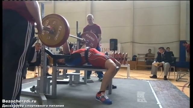 ВМТ "Белые ночи" 2015, мужчины 83 кг, группа В1, жим лежа смотреть онлайн