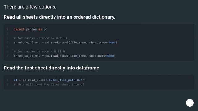 Using Pandas to pd.read_excel() for multiple worksheets of the same workbook смотреть онлайн