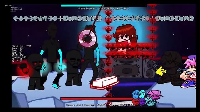 Ronezkj15 & Spurk FNF Space Breaker - GOD DIFFICULTY/GOD MODE/GOD VERSION FULL CHART смотреть онлайн