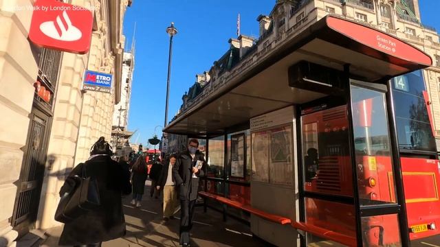 Central London Walk, Piccadilly Walk Through, Hyde Park Corner to Piccadilly Circus. 4K HDR смотреть онлайн