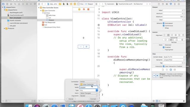 stepper demo just one line code смотреть онлайн