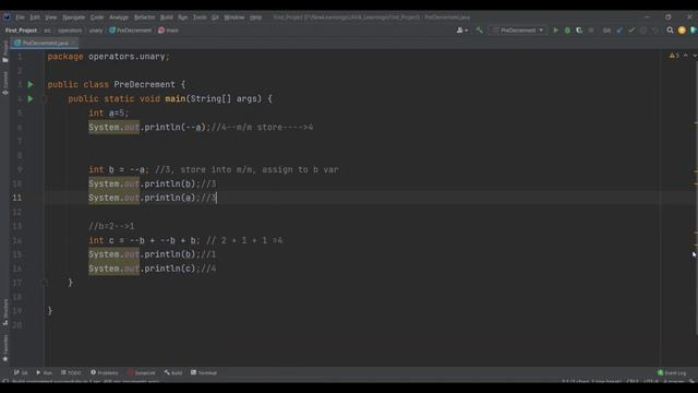 Tutorial -7 PART II | Core JAVA | Operators - Pre/Post Decrement | HINDI смотреть онлайн