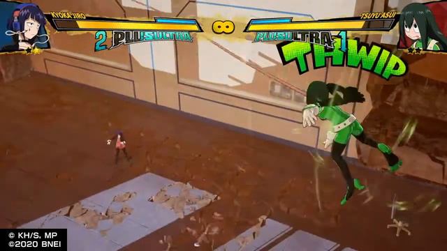 MY HERO ONE'S JUSTICE 2 Kyoka Jiro vs Tsuyu Asui смотреть онлайн