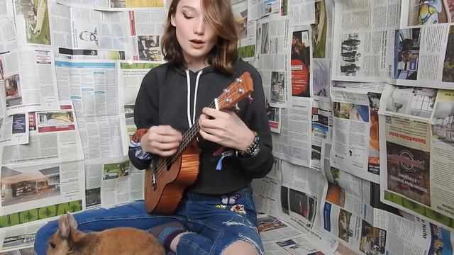 I Will - The Beatles (ukulele cover ft. Mercy) смотреть онлайн