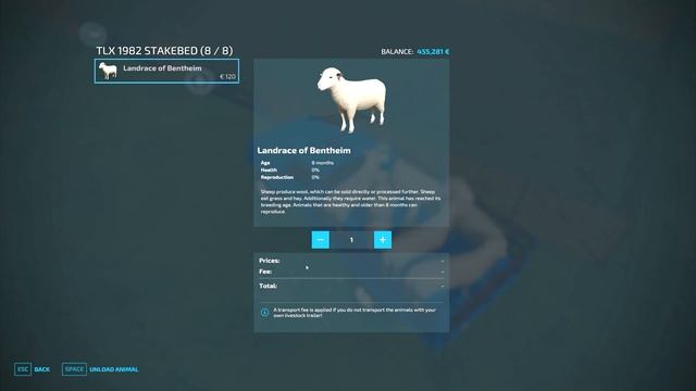 TRANSPORT OF COLORS ! ANIMALS TRANSPORTING to HUSBANDARY w/ TRUCK ! Farming Simulator 22 смотреть онлайн