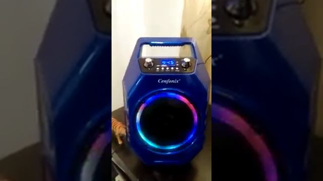 Unbox cenfonix bluetooth portable PA with VHF wireless microphone смотреть онлайн