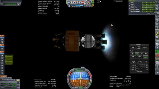 Kerbal Space Program 1.12 with RO - EUS Moon Lander Wet Workshop смотреть онлайн