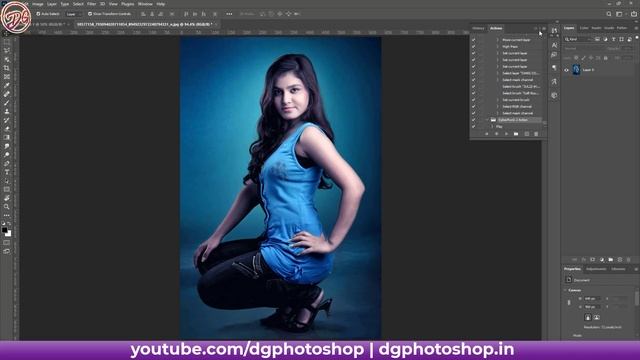 Futuristic Powerful Effects Photoshop Action смотреть онлайн