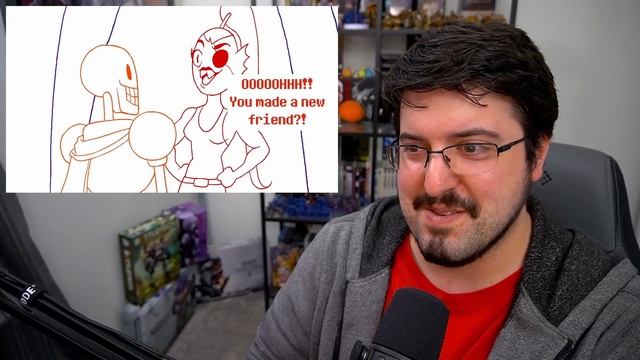 What is Glitchtale? | Reacting to Undertale Fan Animations Part B смотреть онлайн