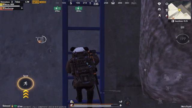 i played without Health and Armor🚫 only AWM challenge | PUBG METRO ROYALE смотреть онлайн