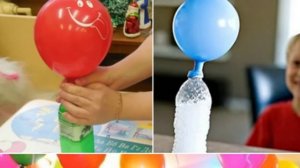 Как можно надуть летающие шарики без гелия в домашних условиях