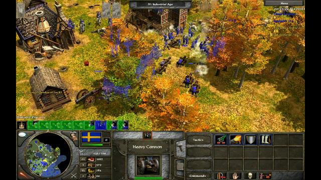 Age of Empires 3: Napoleonic Era - Swedes(the most OP civ on NE) vs Polish смотреть онлайн