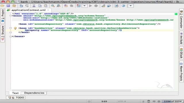 CBTrain 3: Spring Application Context II смотреть онлайн