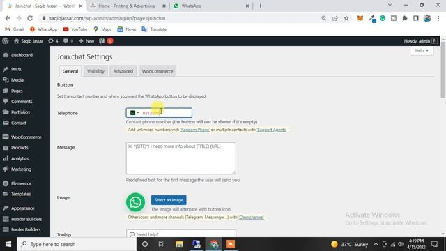 Whatsapp best chat plugin for website | Techno Saqib смотреть онлайн