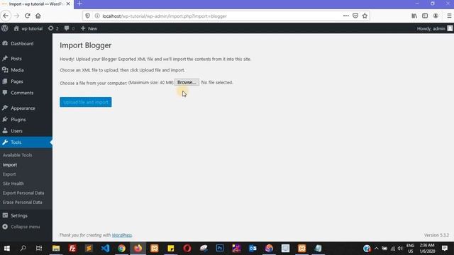 How To Import Content Into WordPress website - WordPress Tutorial in Hindi Part-24 смотреть онлайн
