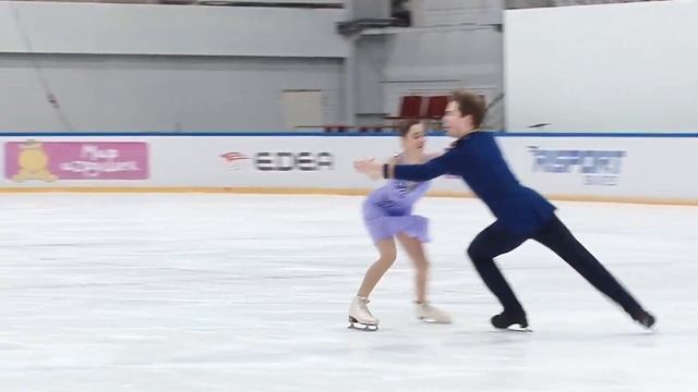 Первенство России среди юниоров 2019 Тaнцы нa льду Ритмический танец 12# М СВИСТУНОВА Д СТУДЕНИ смотреть онлайн