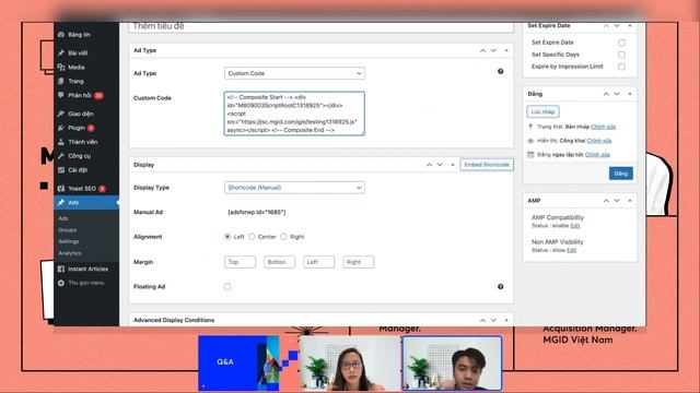 Hướng dẫn cài đặt MGID sử dụng WordPress смотреть онлайн