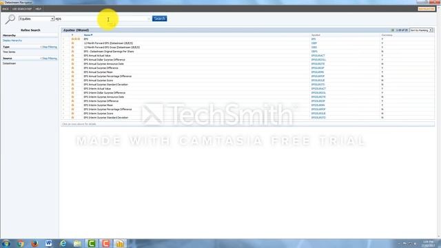 TUT: DataStream Time Series Requests w/software & Excel смотреть онлайн