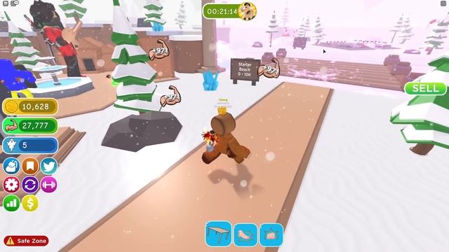 МОЙ СИМУЛЯТОР КАЧКА 2 ВЫШЕЛ! ВСЕ СЕКРЕТЫ ПРОКАЧКИ! ROBLOX LIFTING SIMULATOR смотреть онлайн