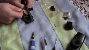 Замена объектива видеорегистратора (линза спалилась на солнце)