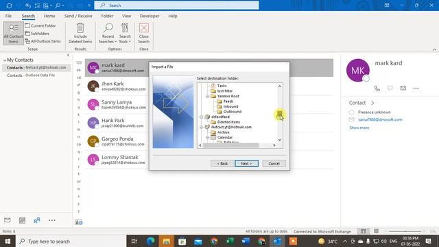 How to Transfer Contacts From Gmail to Outlook | How to Import Contacts From Gmail to Outlook смотреть онлайн