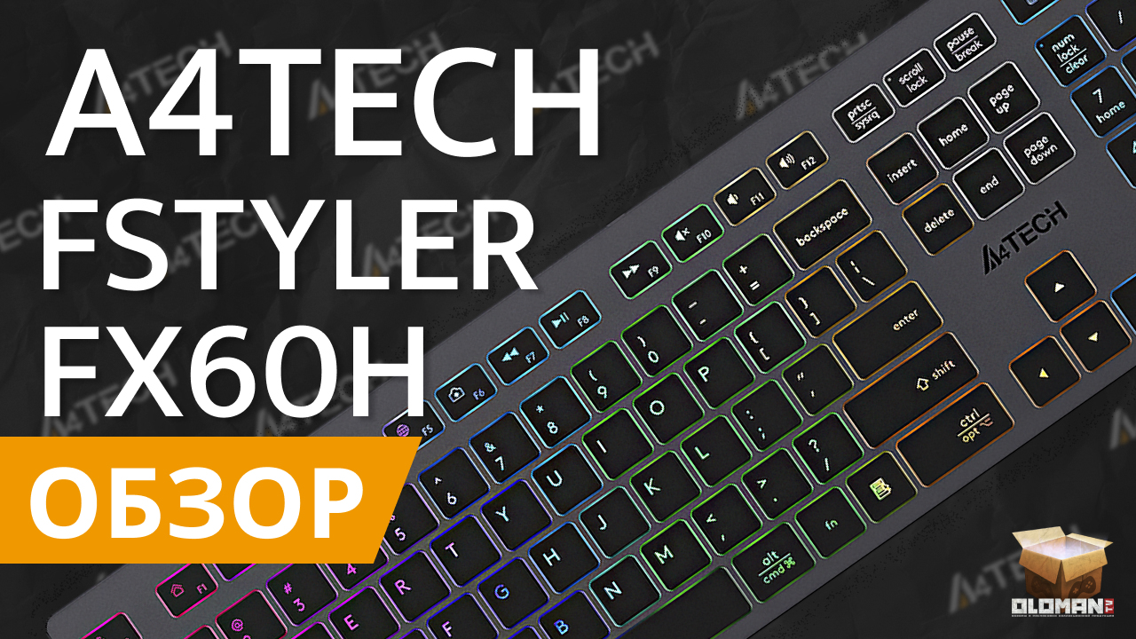 ОБЗОР A4TECH FSTYLER FX60H | АНАЛОГ APPLE MAGIC KEYBOARD смотреть онлайн