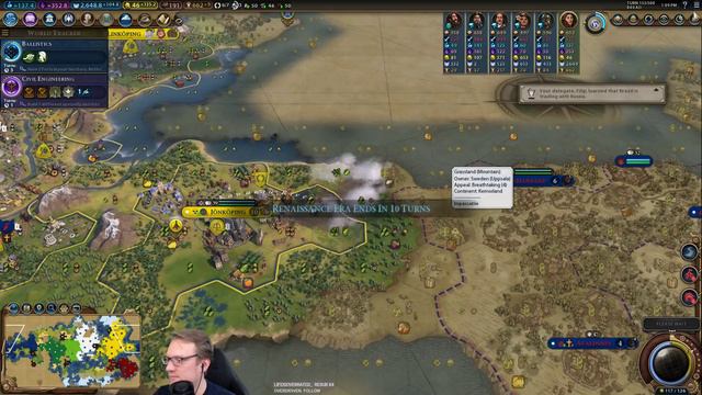 Let's Play Civilization 6: Gathering Storm - Kristina part 9 смотреть онлайн